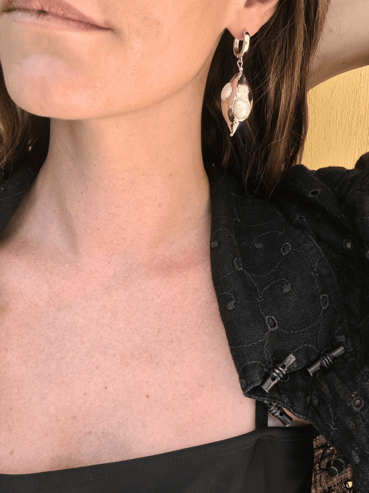 Ohrringe "Platinum Drop 1.0"