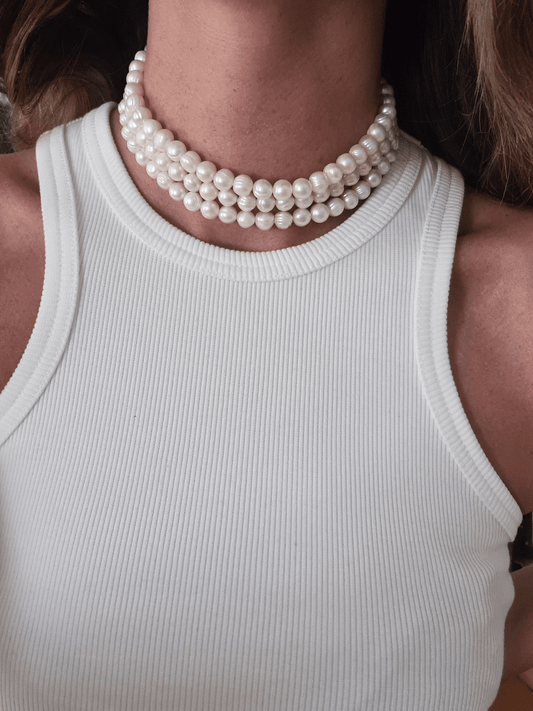 Perlenchoker "Estrogen"