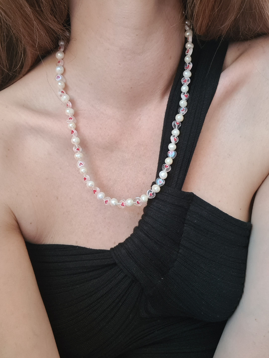 Kette "Heartbeads"