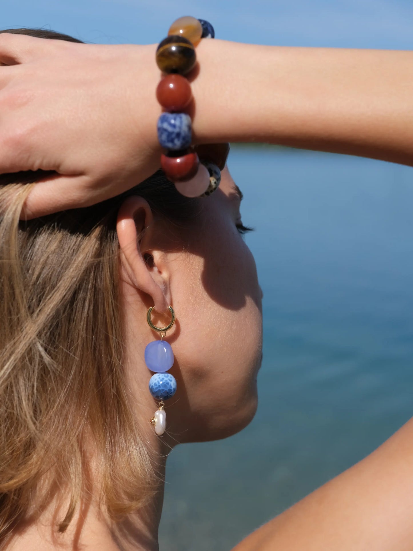 Ohrringe "Blue Lagoon"