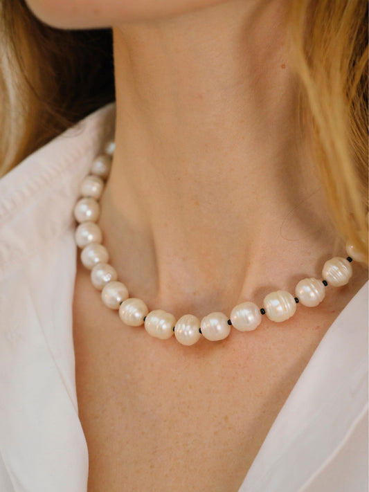 Kette "Beluga Caviar"