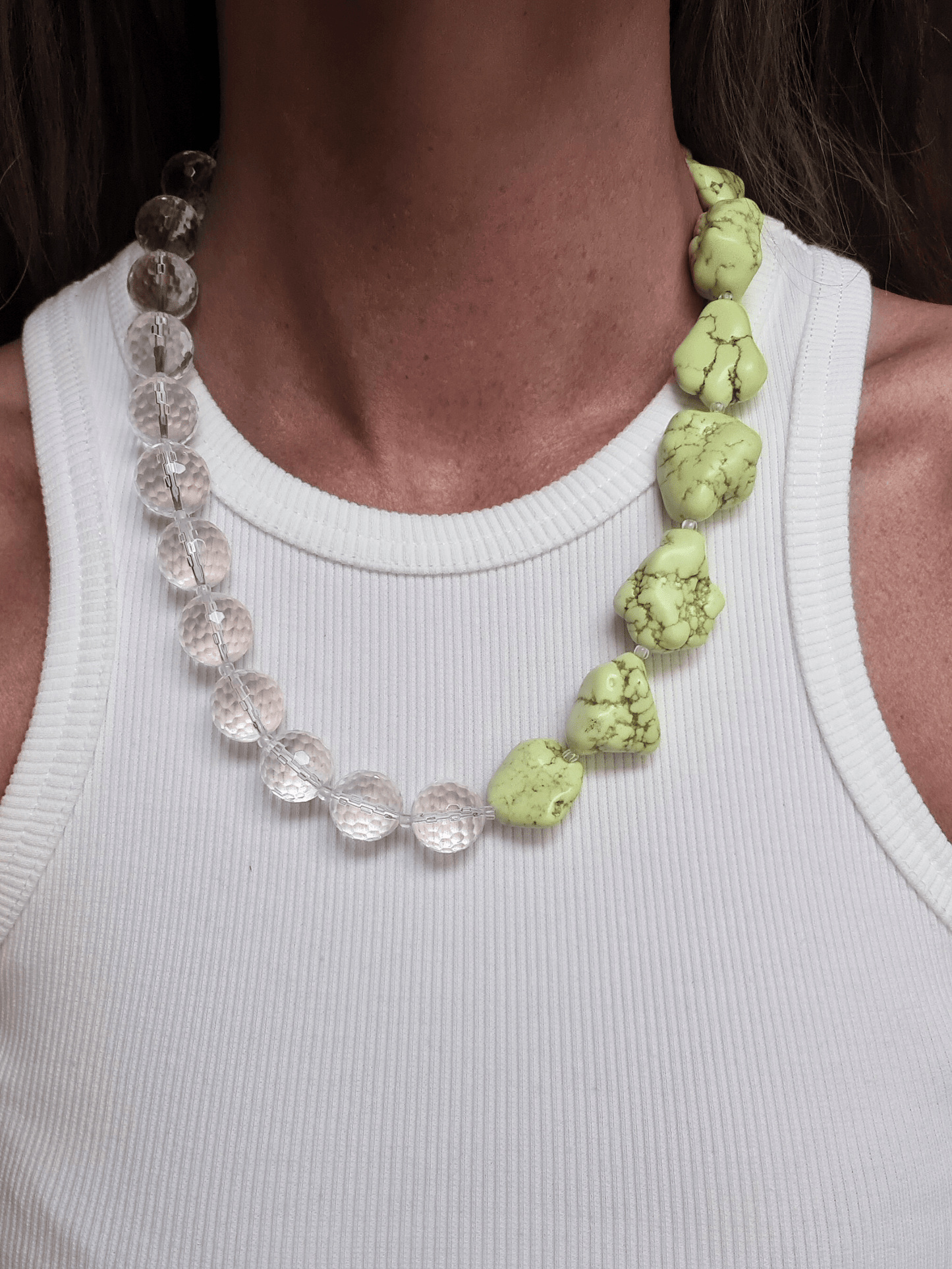 Necklace "Neon Haze"