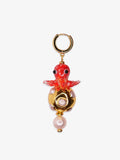 Earring "Golden Octopus"