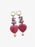 Earrings "Teddy Love"
