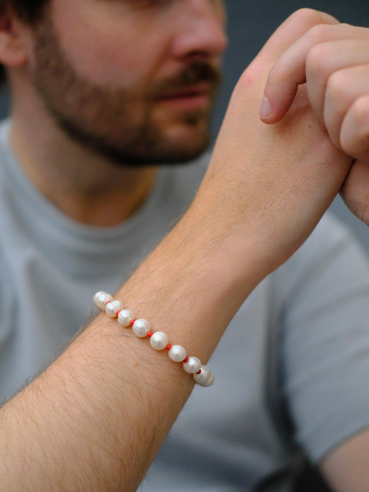 Armband "Red Caviar"