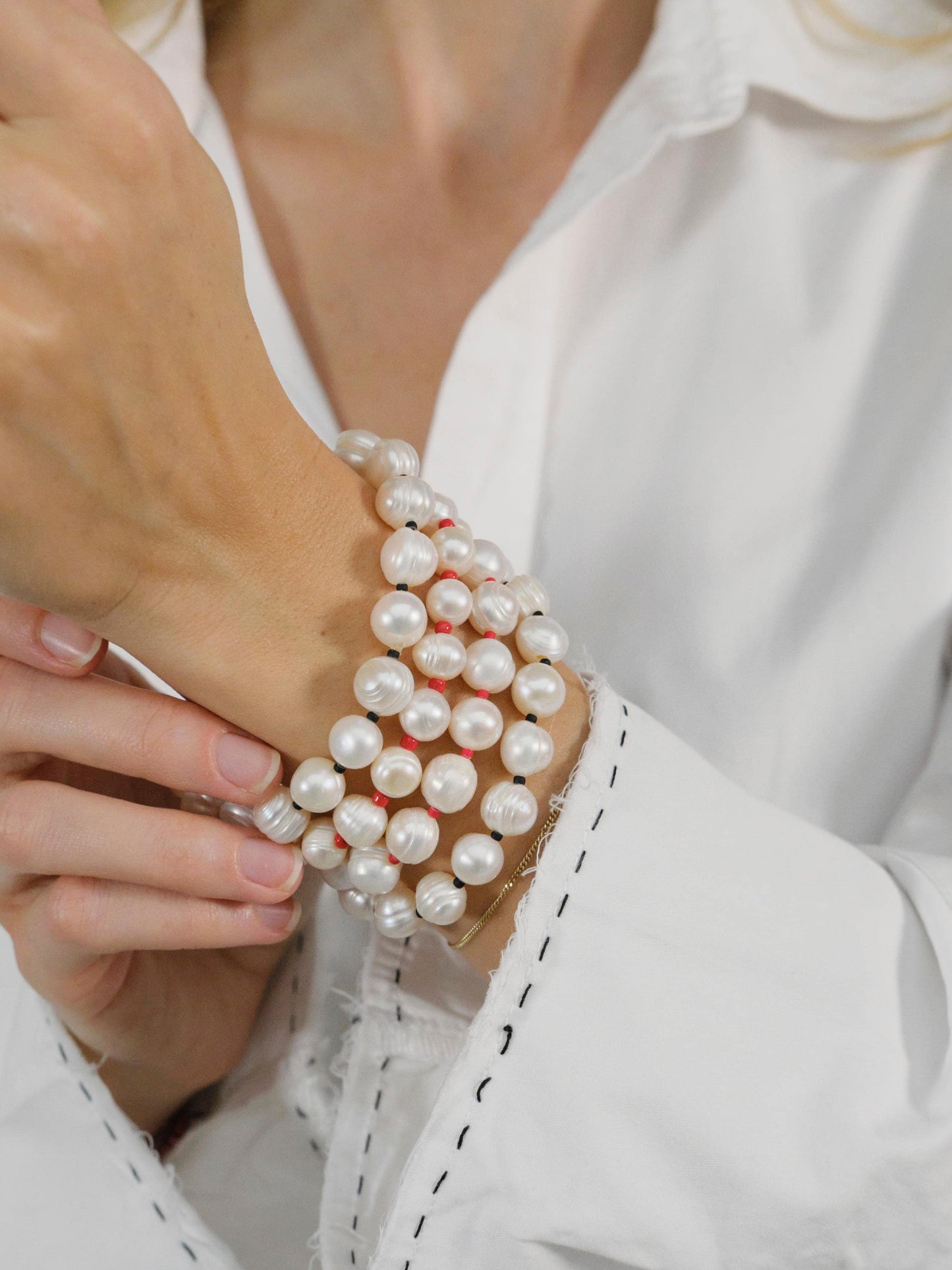 Armband "Black Caviar"