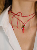 Necklace "Scotch Bonnet"
