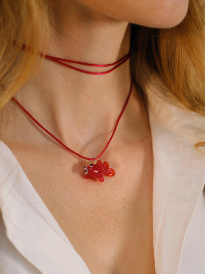 Necklace "Red Snapper"