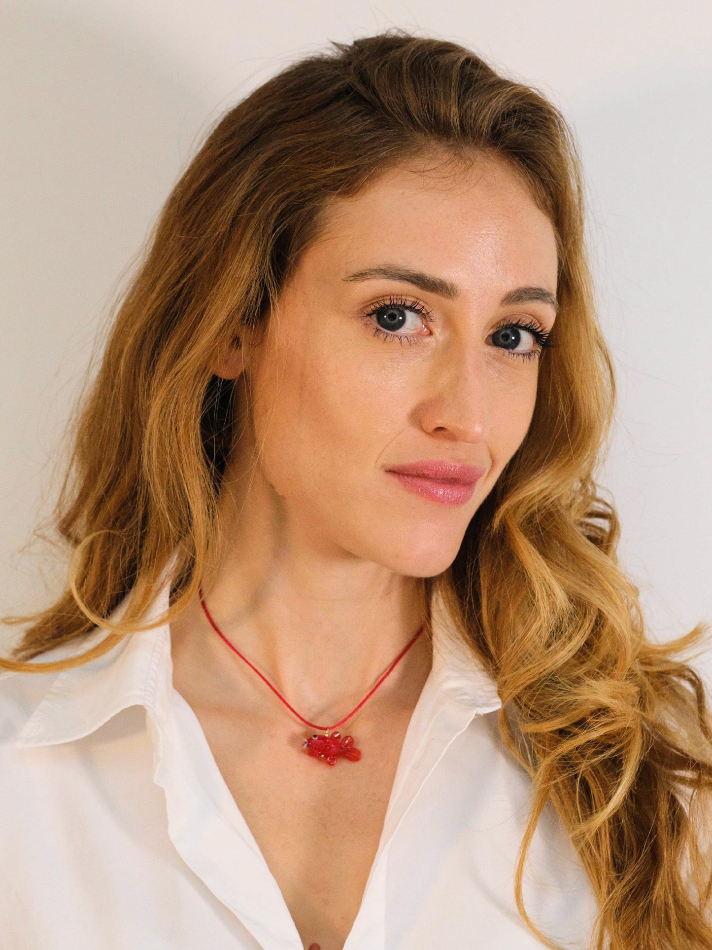 Necklace "Red Snapper"